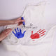White Fabric Apron for Decorating