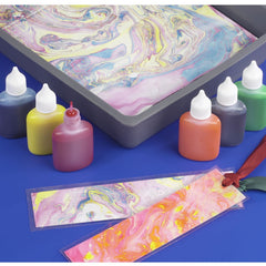 Ready to Use Marbling Inks, 6 x  25ml