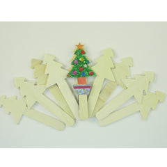 Lolly Stick Christmas Trees