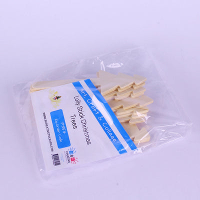 christmas tree lolly sticks