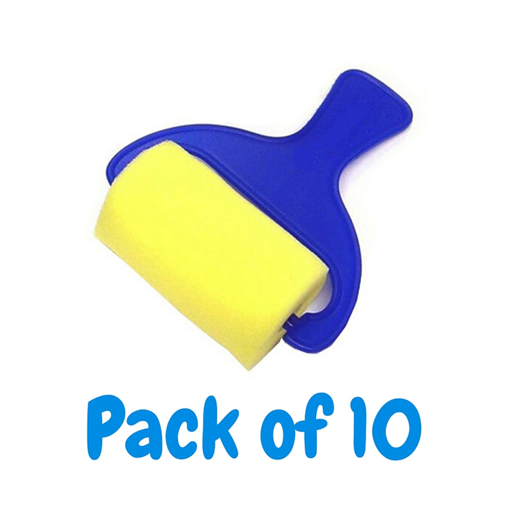 Large Smooth Sponge Paint Roller Pack of 10