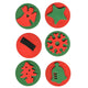 christmas palm stamps