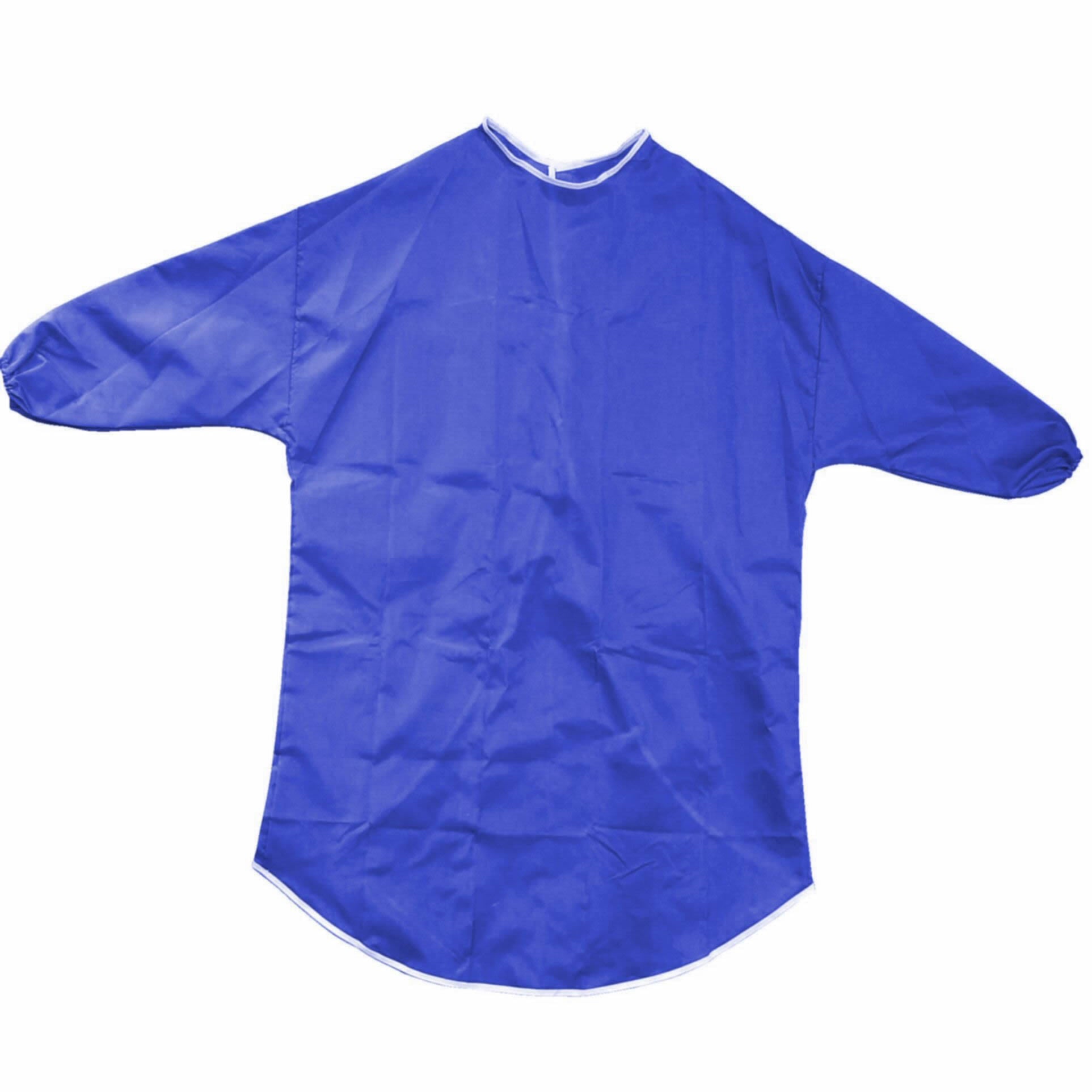 Children's blue art apron