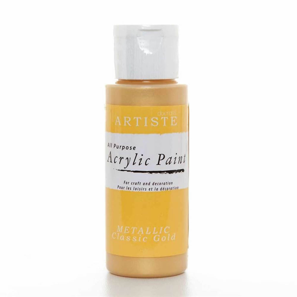 Metallic Acrylic Paint Metallic Classic Gold