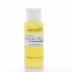 Acrylic Paint Banana Yellow