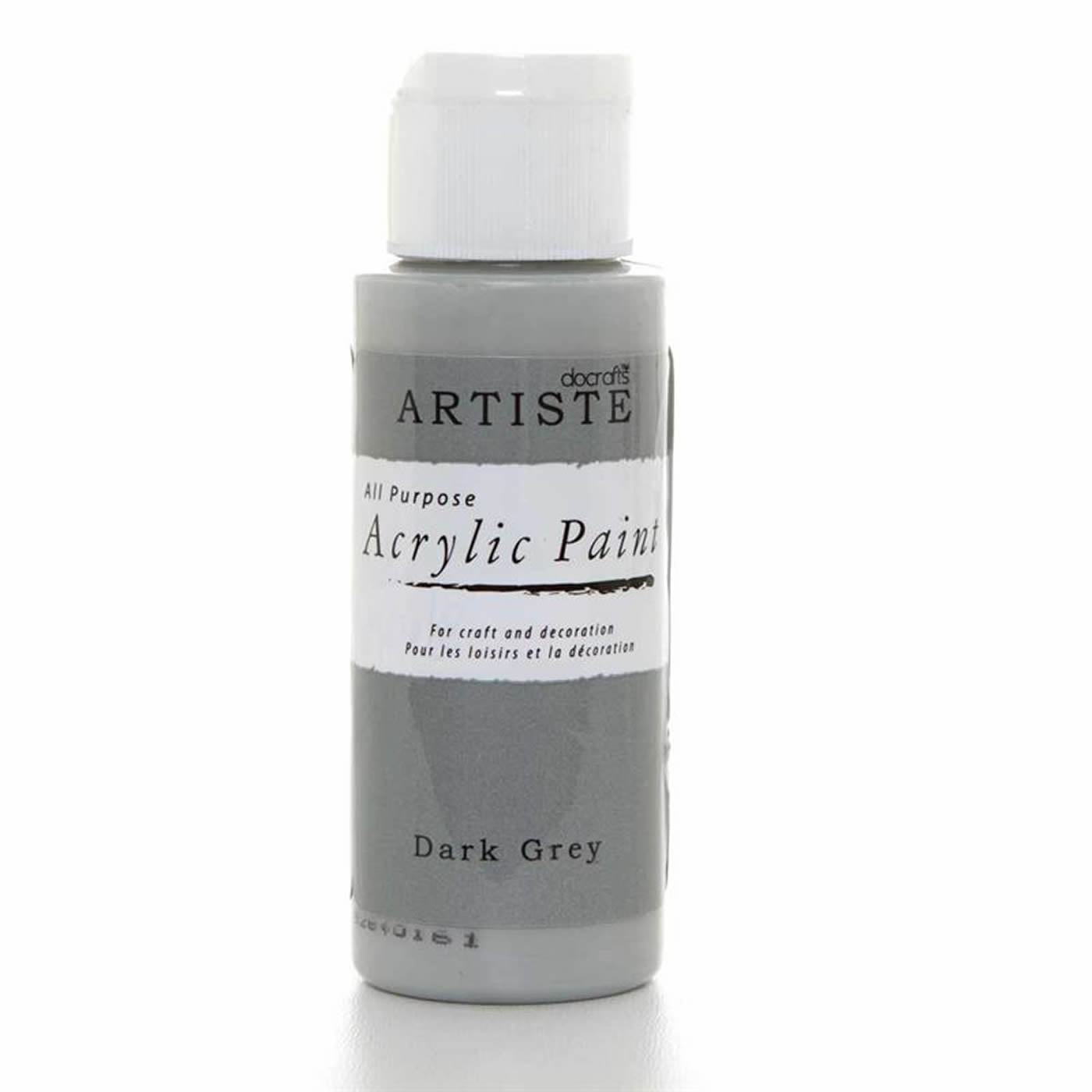 Acrylic Paint Dark Grey