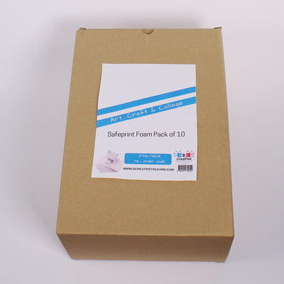 Safeprint Thick Foam Sheets Pack of 10