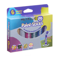 Little Brian Metallic Paint Sticks 6