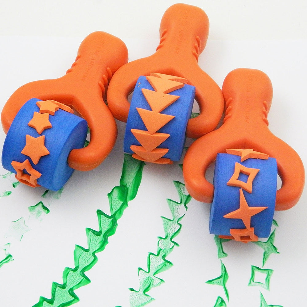 Chunky Easy Grip Rollers Set of 3 Set 2