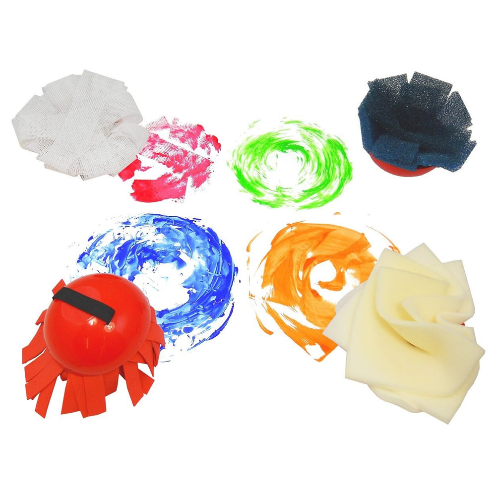 Giant Outdoor Textured Palm Painters Pack of 4