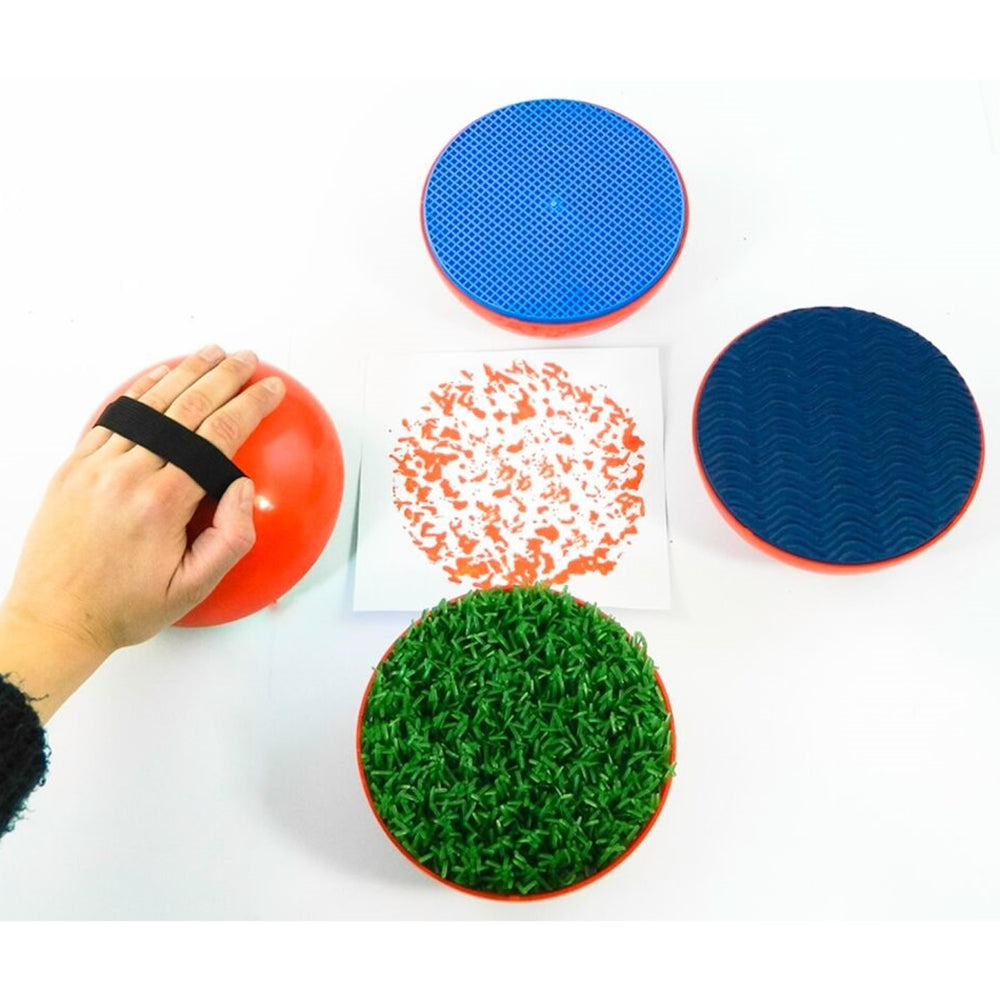 Giant Outdoor Texture Palm Stampers Pack of 4