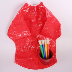 Red PVC Waterproof Play Apron