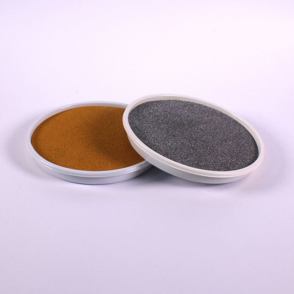Washable Silver and Gold Foam Paint Pads Pack of 2