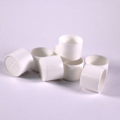Small White Paint Pots