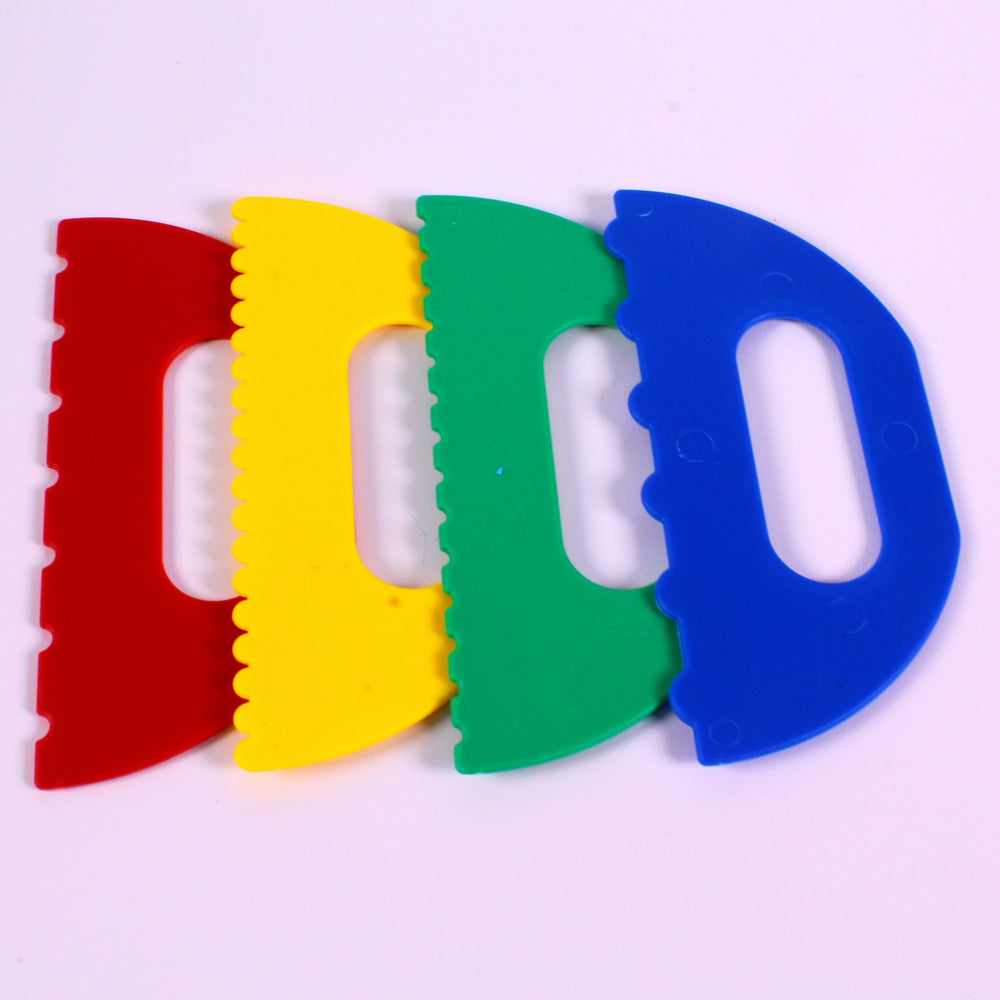 Plastic Paint Scrapers Pack of 4
