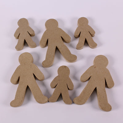 papier mache people shapes