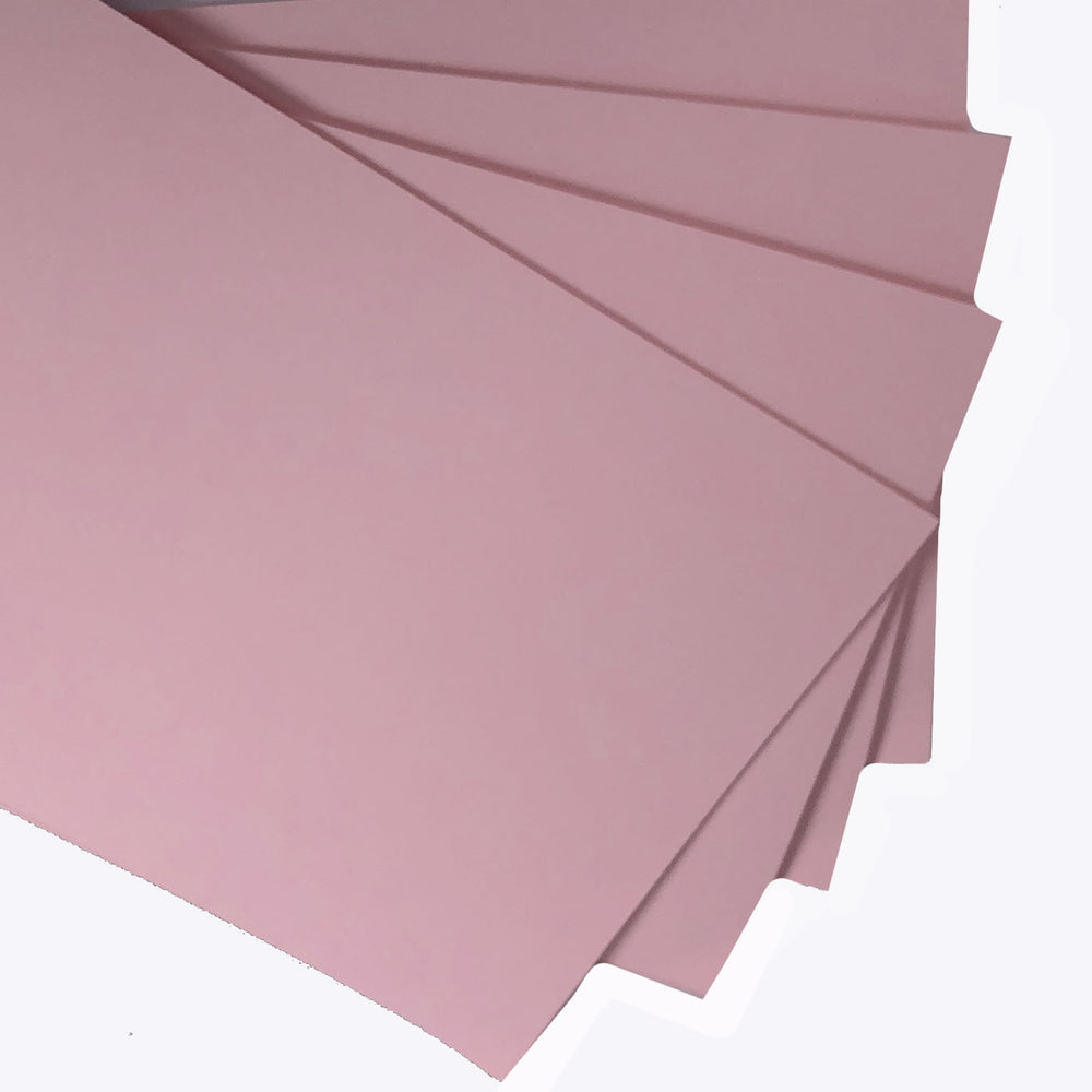 Pink card SRA2 10 Sheets 160gsm