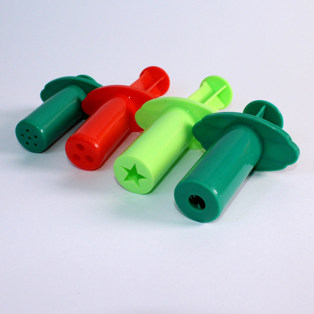 Plastic Dough Extruder Guns Pack of 4