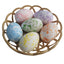 White Polystyrene Easter Craft Eggs 8cm Size