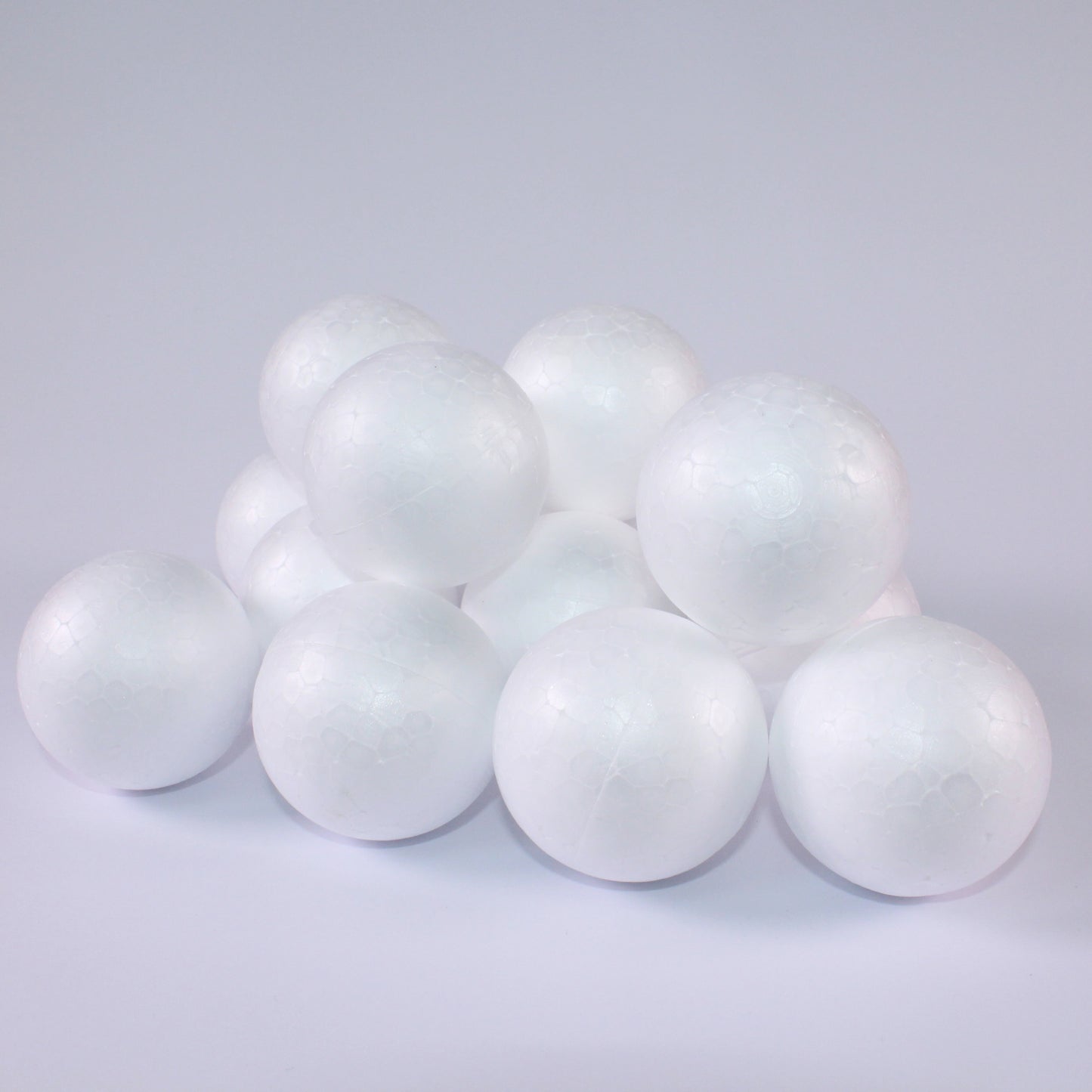 White Polystyrene Balls 30mm