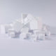 Polystyrene cubes