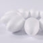 White Polystyrene Easter Craft Eggs 5.5cm Size