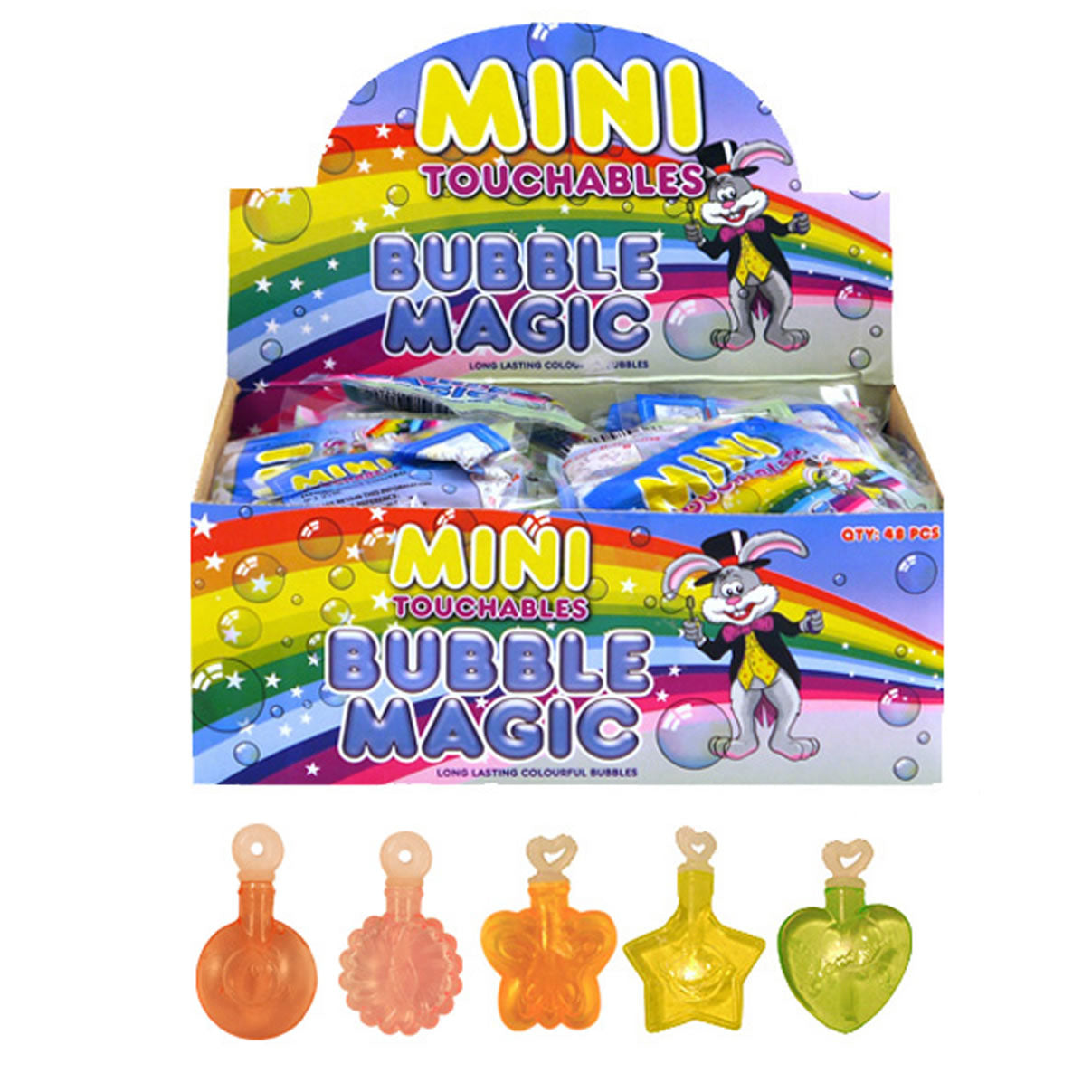 Touchable Mini Bubbles 6 Packs
