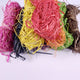 	 coloured raffia