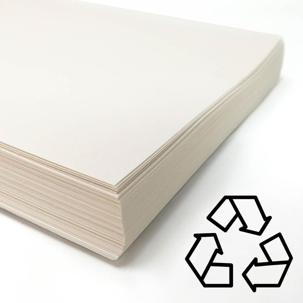 100% Recycled A1 Cartridge Paper 140gsm 125 Sheets