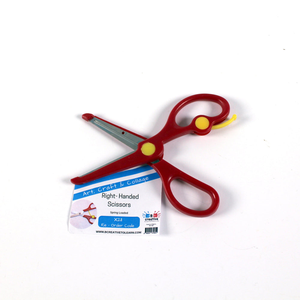 Spring Aided Children's Right Handed Scissors