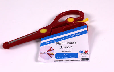 Spring Aided Children's right handed scissors