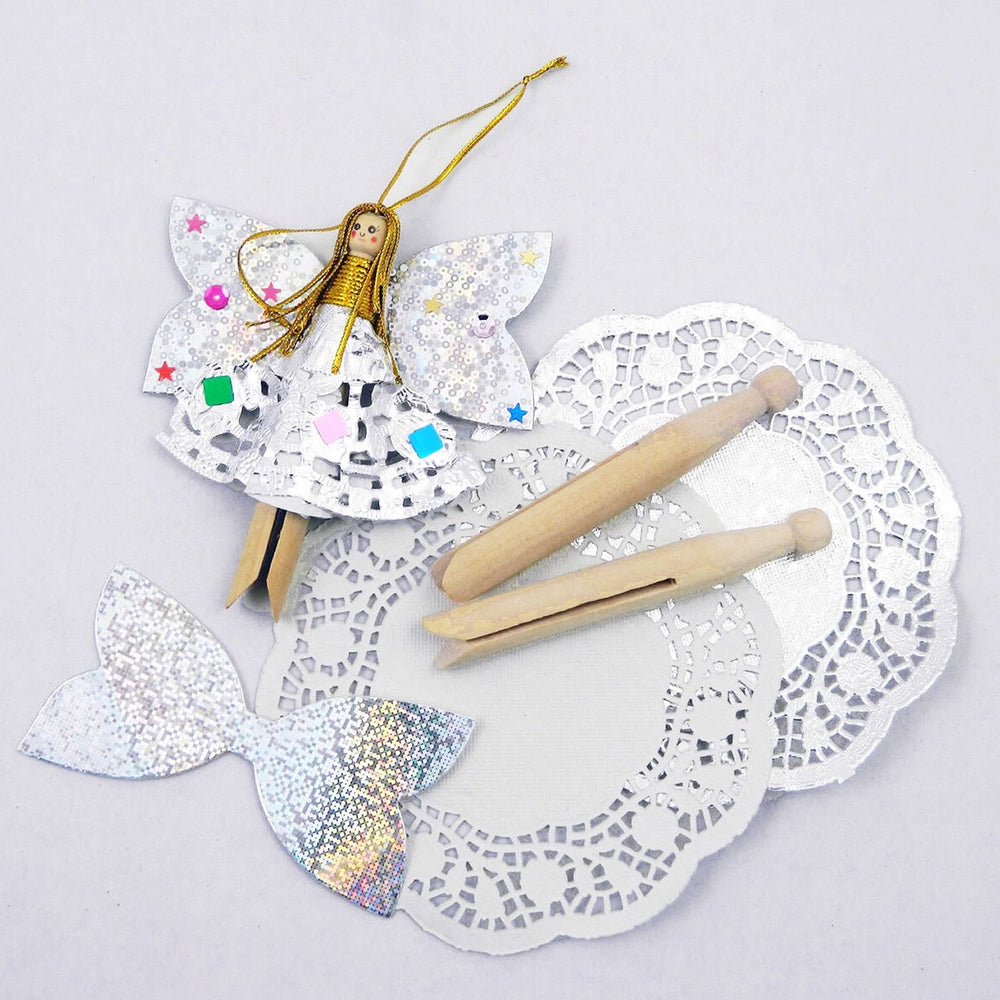 Wooden Peg Doll Angels