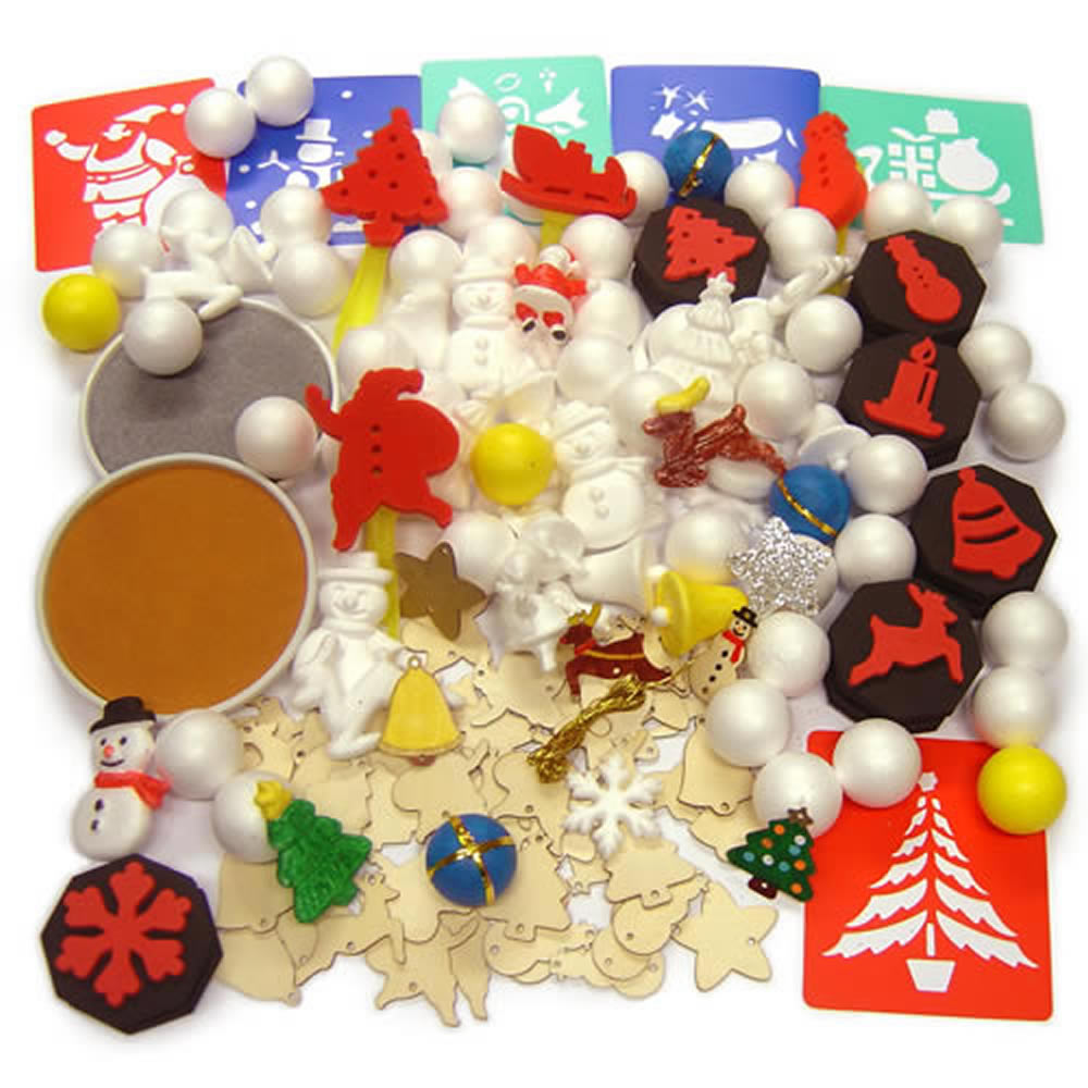 Christmas Art and Craft Box - 150 piece set