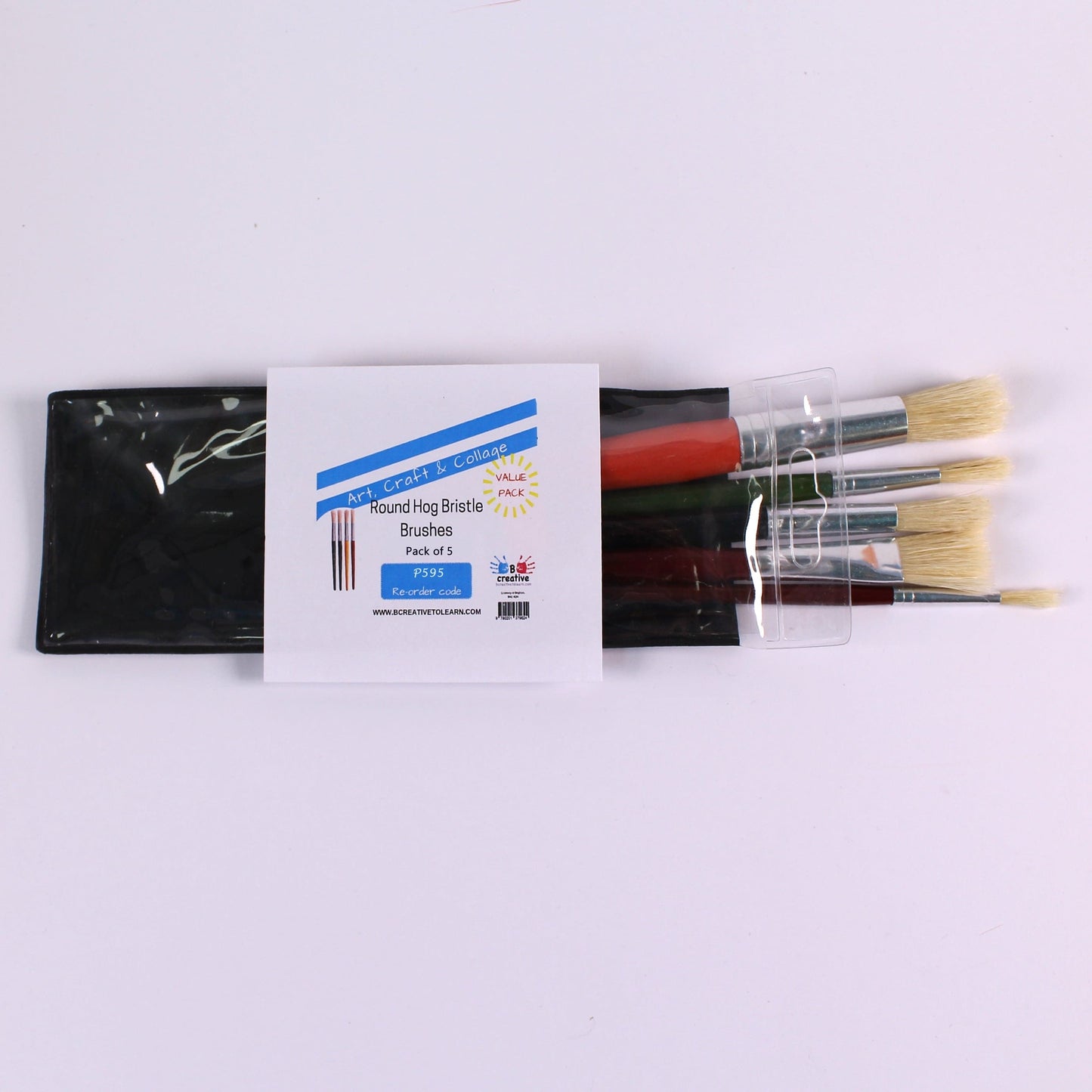Short Handle Paint Brushes, Pack of 5 – Economy of Brighton