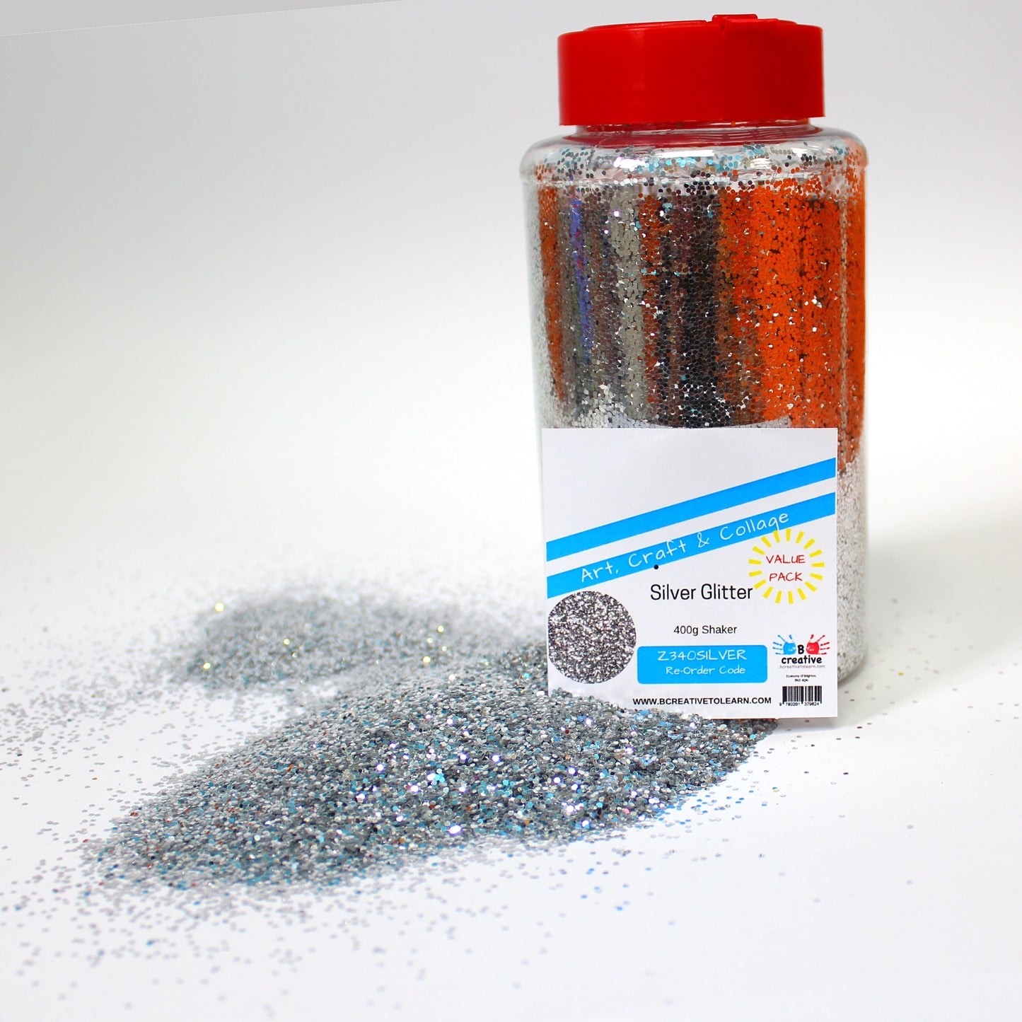 Glitter Shaker 400g Giant Double Sided Flakes Choose Colours