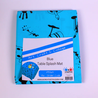 Blue Table  Splash Mat 