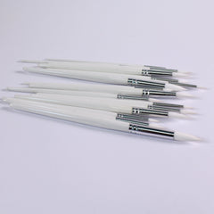 Round Synthetic Sable Paint Brushes Sizes 0, 2, 4, 6, 8, 10 and 12 Pack of 60