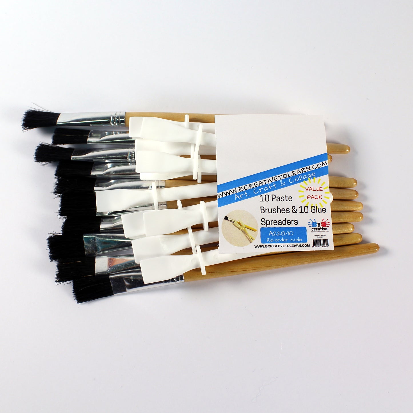 Paste Brushes and Glue Spreaders Pack