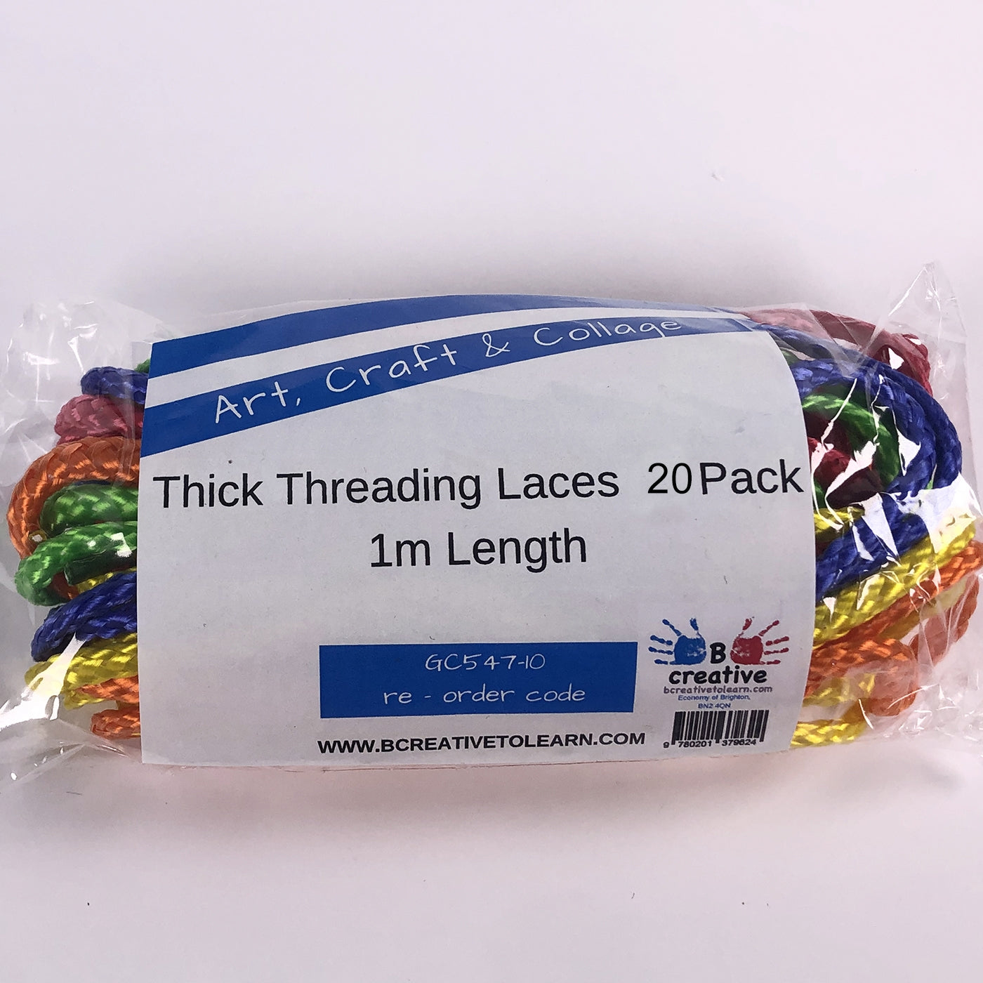 20 threading laces