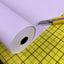 close up of drawing roll in white