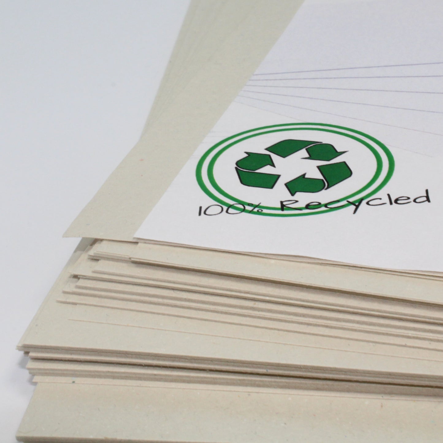 A4 Recycled White Sugar Paper 100 gsm