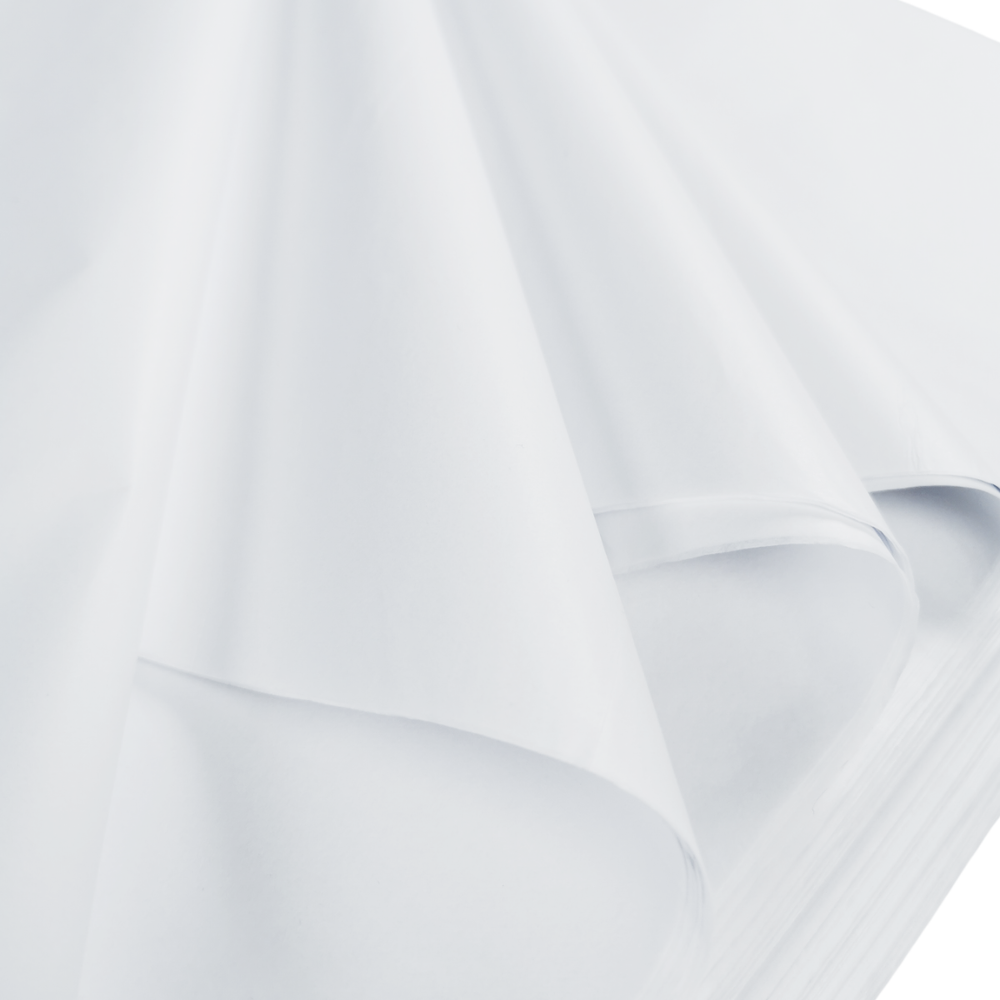 Tissue Paper Sheets 50cm x 75cm 17gsm White
