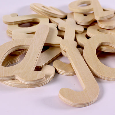 wooden letters