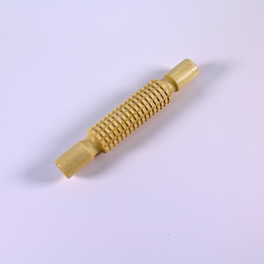 Castellated Surface Wooden Rolling Pin