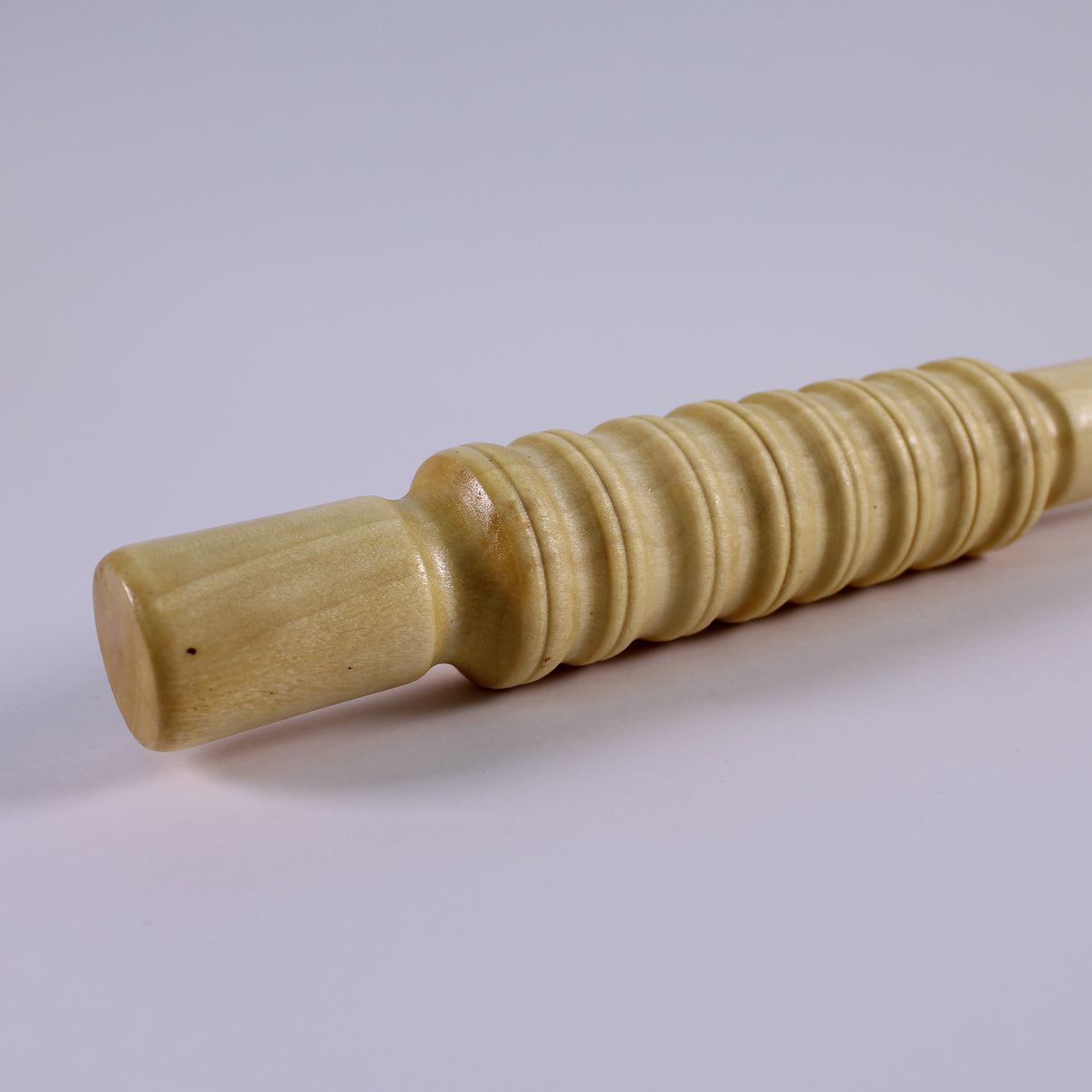 21cm Grooved Surface Wooden Rolling Pin Economy of Brighton
