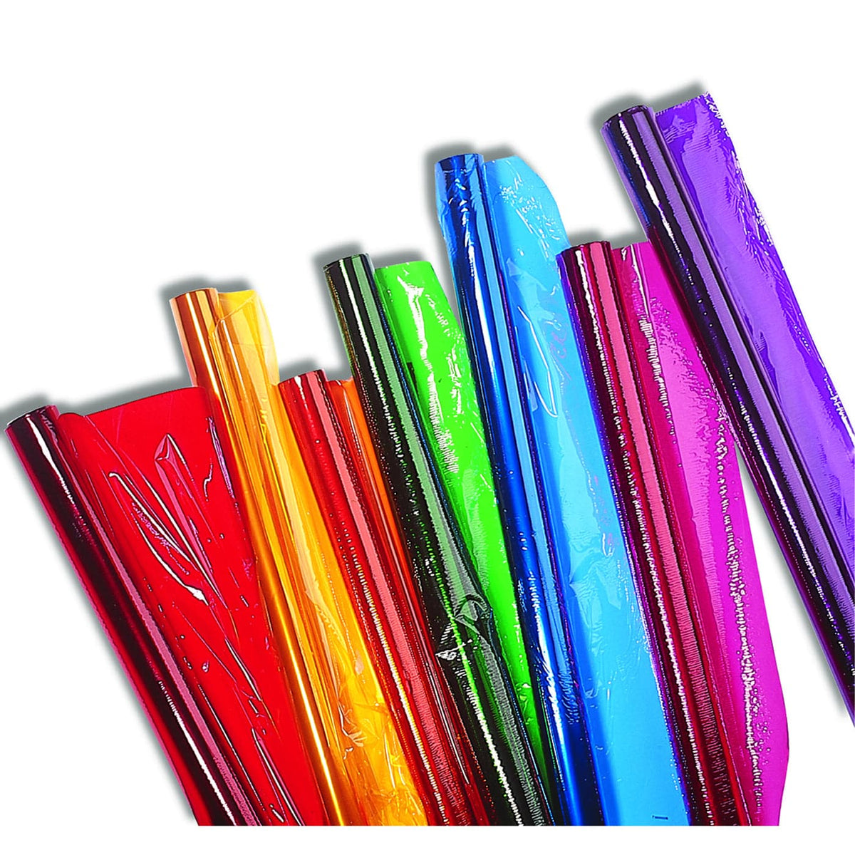 Spring Cellophane Cellophane 508mm by 4.5m Roll Red – Economy of Brighton