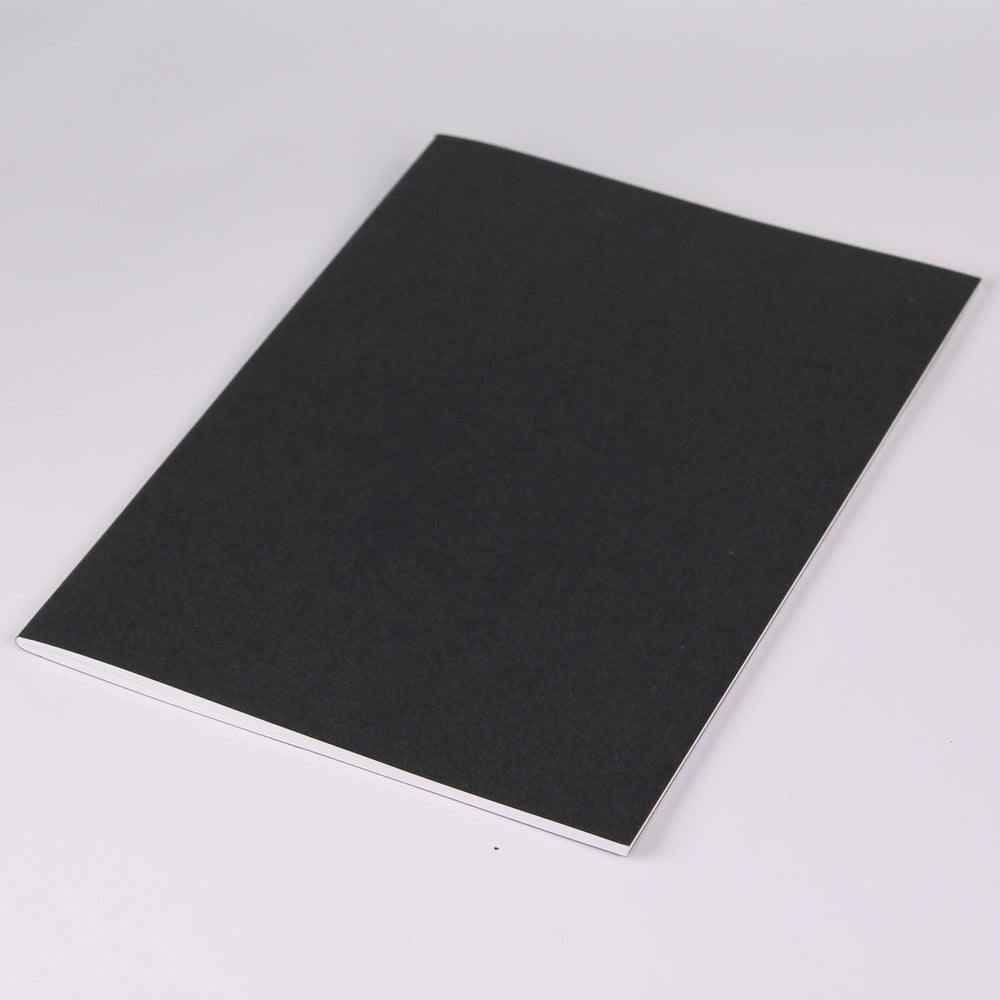 A5 Black Card Cover Sketch Book